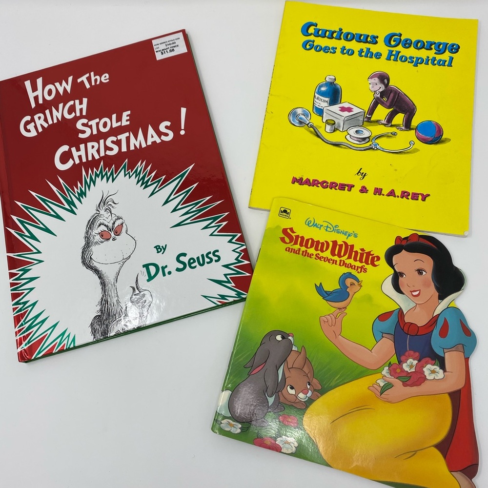 Set of three books